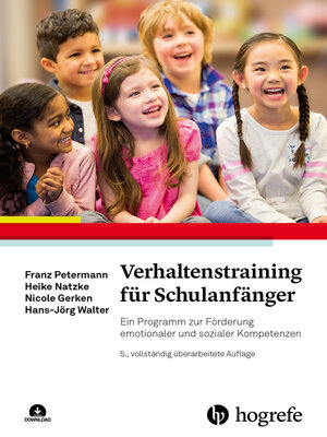 cover image of Verhaltenstraining für Schulanfänger